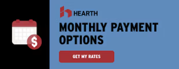 Hearth: monthly payment options. 60-second pre-qualification. Does not affect credit score.